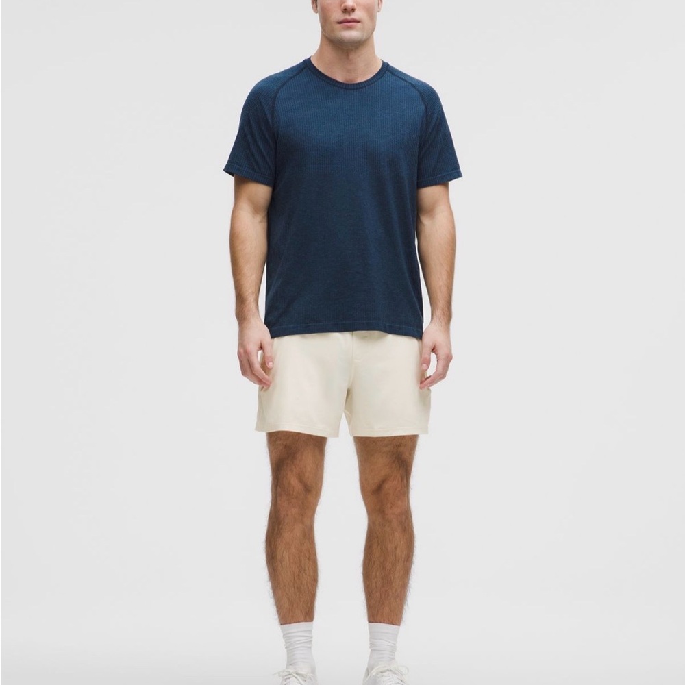 lululemon athletica Men's Athletic Shorts in Cream